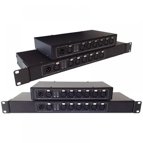 Nebula IDS-06 6-kanal Dmx Splitter, Booster, optik koruma