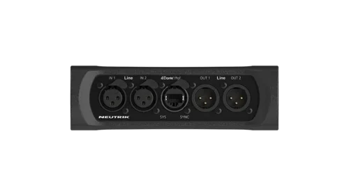 Neutrik NA-2I2O-DLINE | Line 2 input / 2 output to Dante Arayüz