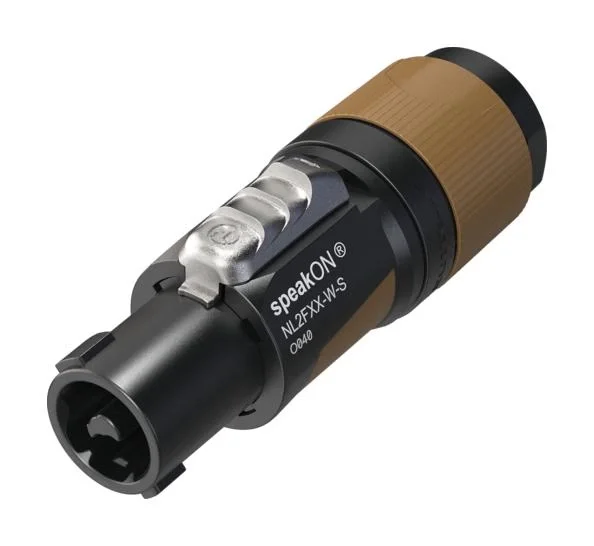 Neutrik NL2FXX-W-S Speakon Konnektör 2 Pinli