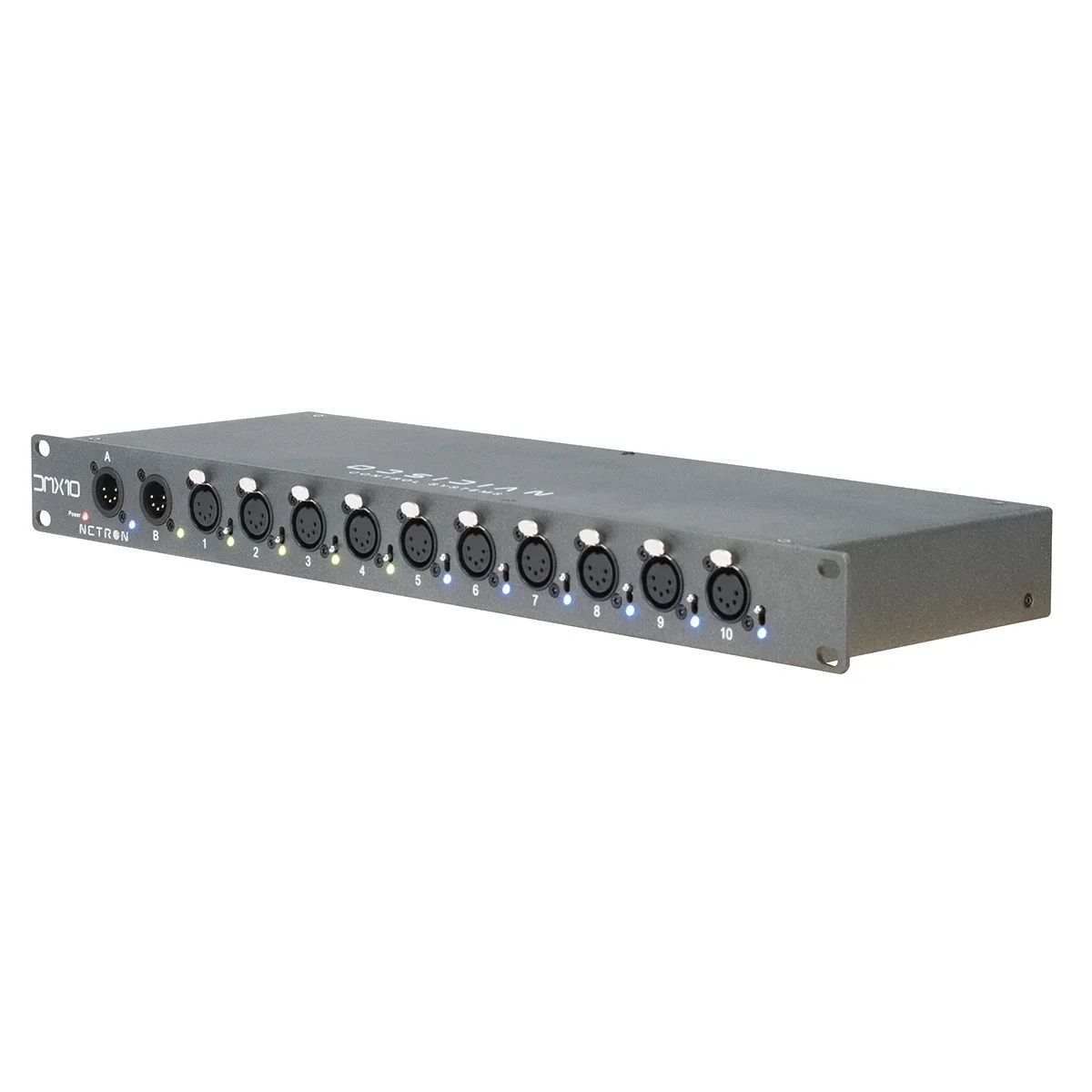 Obsidian Control NETRON DMX10-5 DMX Splitter (10 Çıkış, A/B Giriş, 1U)