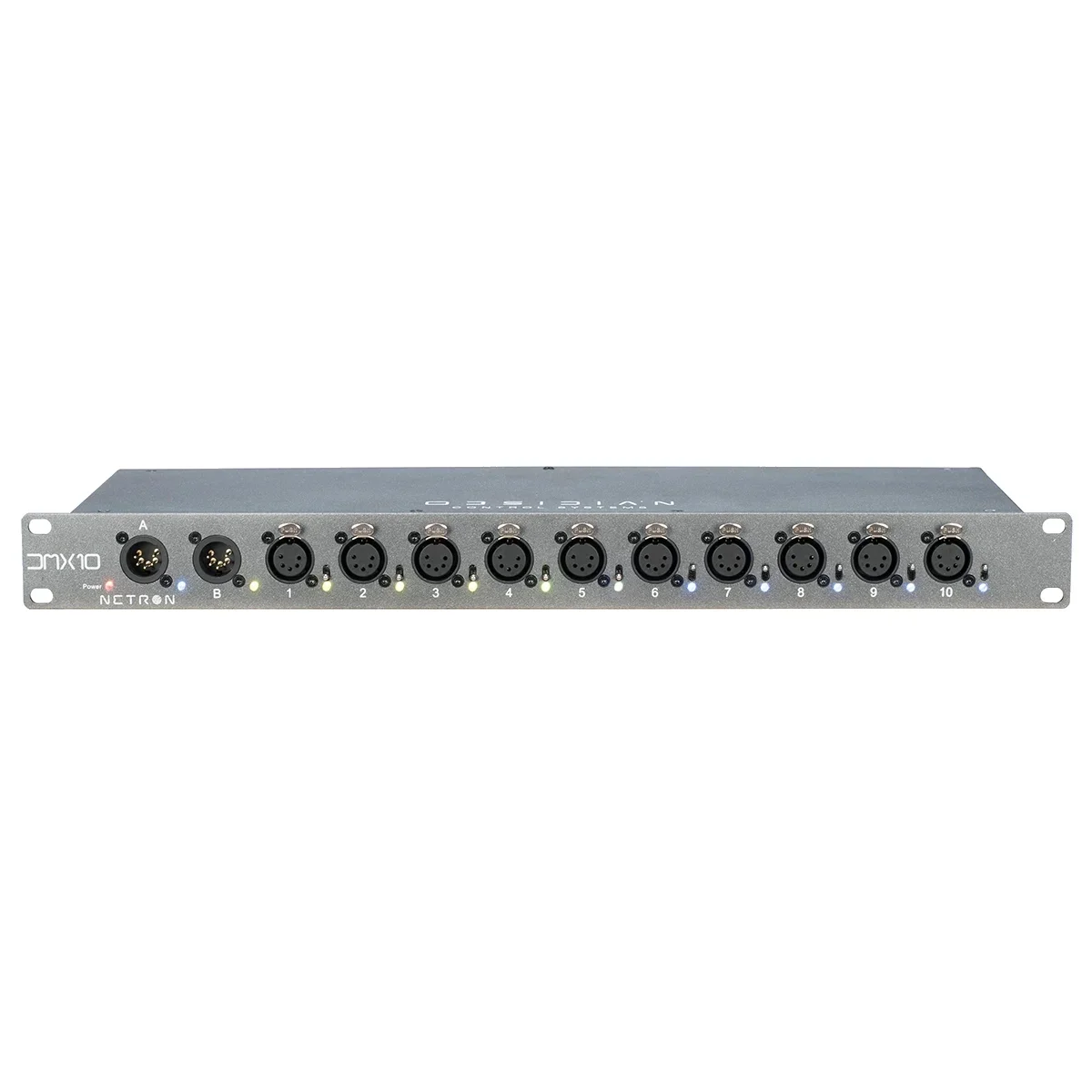 Obsidian Control NETRON DMX10-5 DMX Splitter (10 Çıkış, A/B Giriş, 1U)