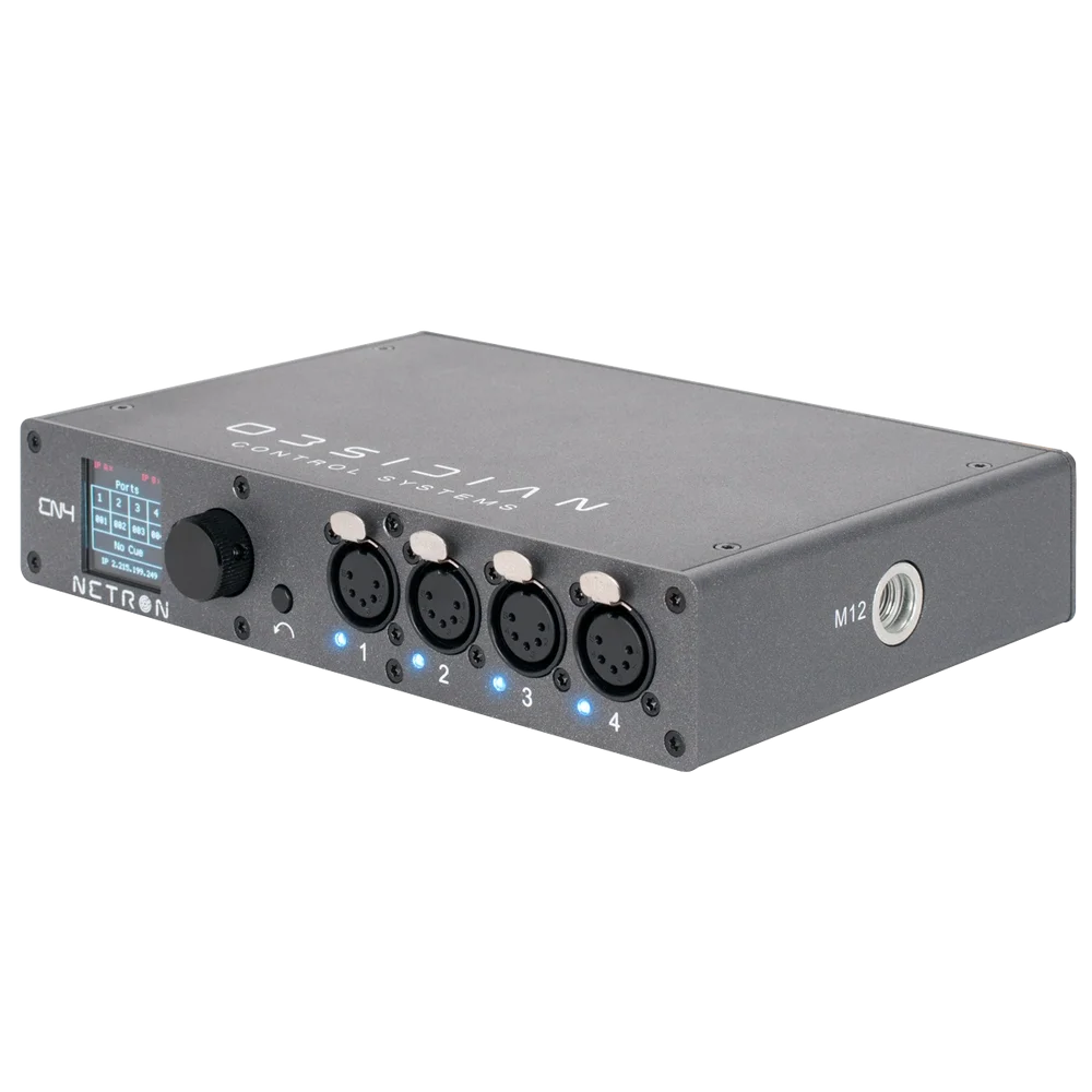 Obsidian Control NETRON EN4 Art-Net / sACN DMX Node