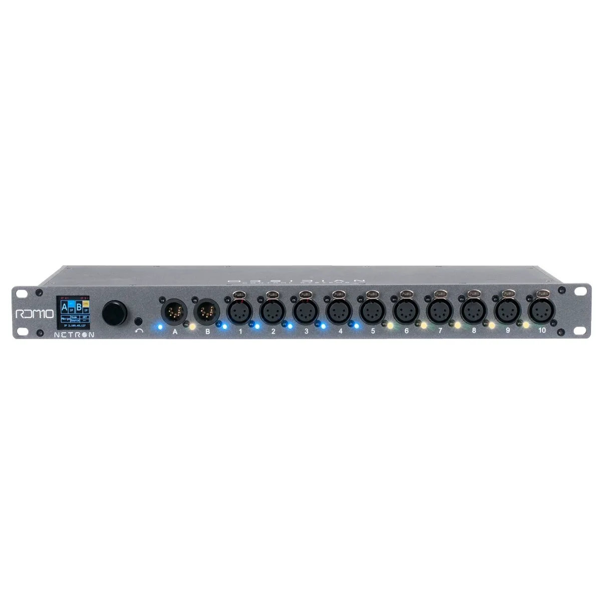 Obsidian Control NETRON RDM10 DMX/RDM Splitter ve Art-Net Gateway (10 Çıkış, 1U)