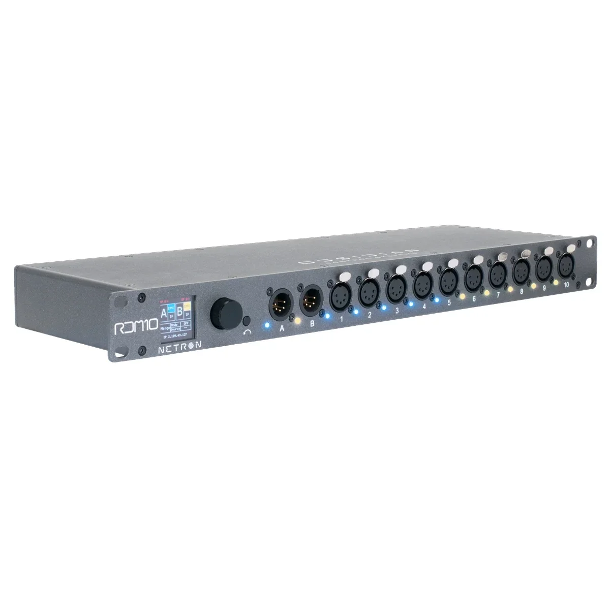 Obsidian Control NETRON RDM10 DMX/RDM Splitter ve Art-Net Gateway (10 Çıkış, 1U)