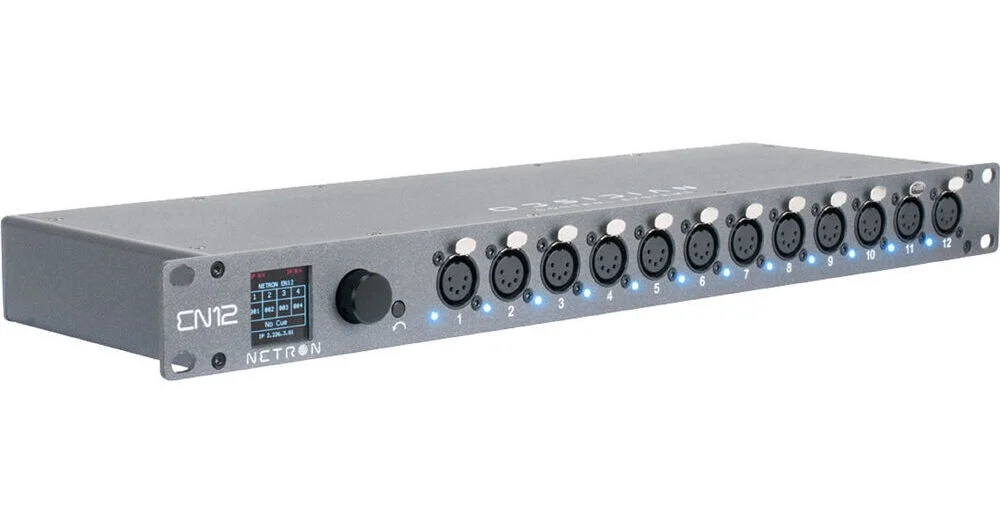 Obsidian Control Netron EN12 Ethernet to DMX Gateway (RDM Uyumlu)