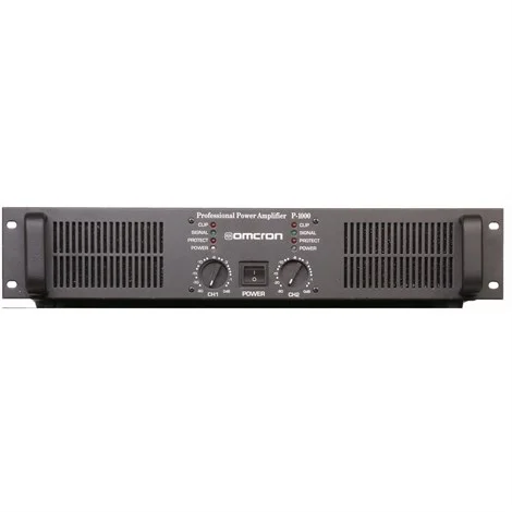 Omcron P1000 2x500W/4-ohm Power Amplifikatör