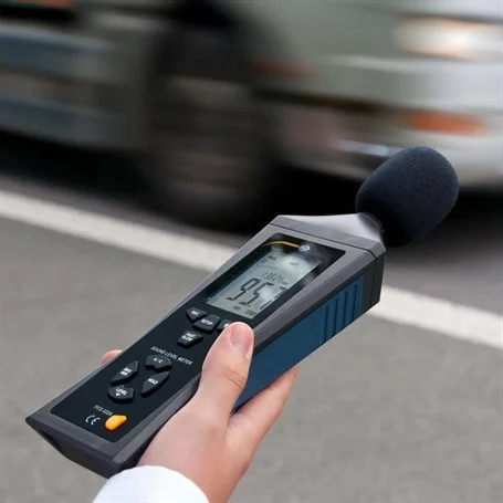 PCE-322A Profesyonel Ses Seviye Ölçer, Desibelmetre, 32700 Hafıza, USB veri aktarımı, Yazılımı ile