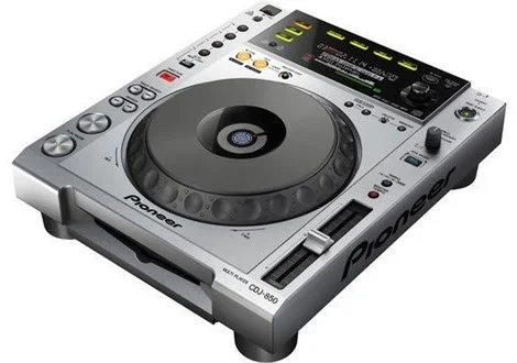 Pioneer CDJ-850-K Dijital Deck with Full Scratch Jog & rekordbox support