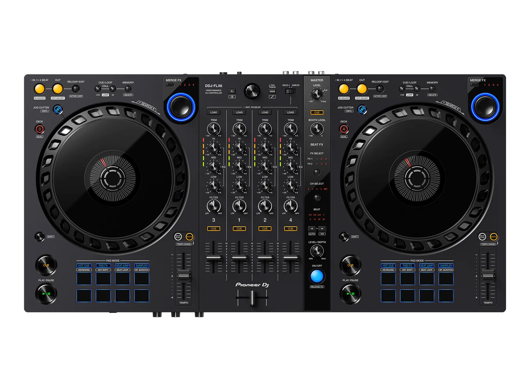 Pioneer DDJ-FLX6 4 Kanallı DJ Kontrol Cihazı