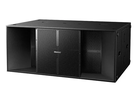 Pioneer XY-218HS 2x18" Horn-loaded subwoofer SPL 145 dB/Peak, Weight 134 kg