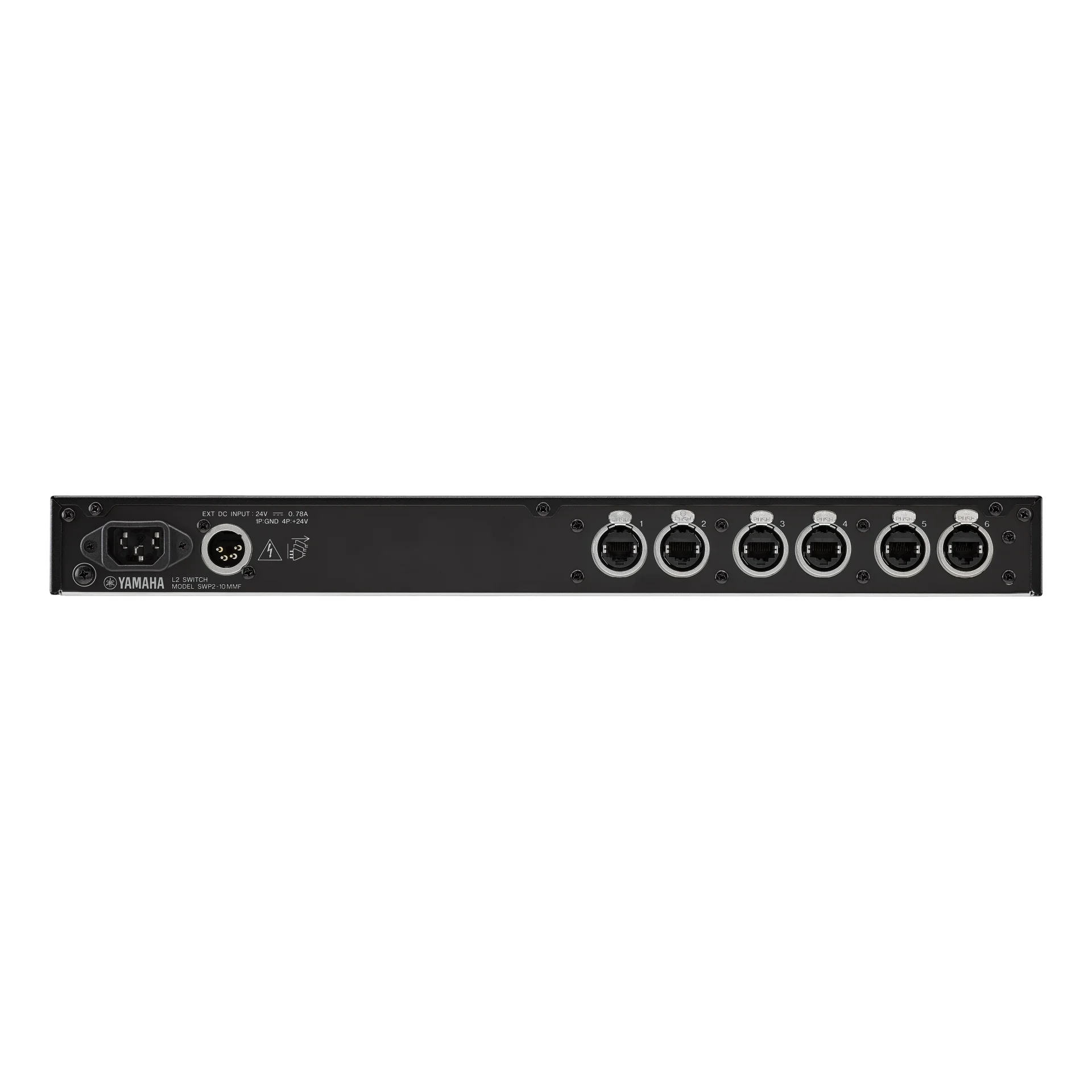 Yamaha SWP2-10SMMF L3 Yönetilebilir Dante Network Switch (10 Port / 2x opticalCON)