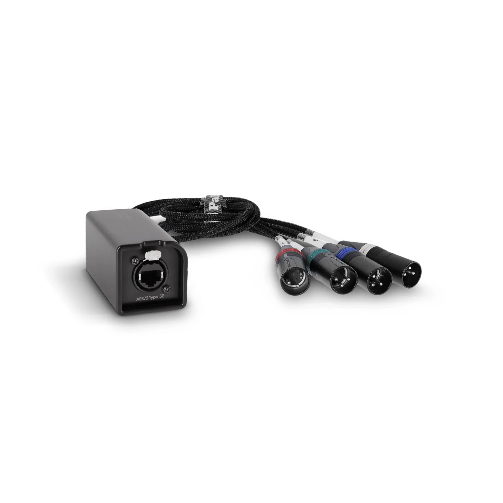 Palmer AoC Loom XLRm 4 Kanal Erkek XLR to RJ45 CAT5/CAT6 Ethernet Extender