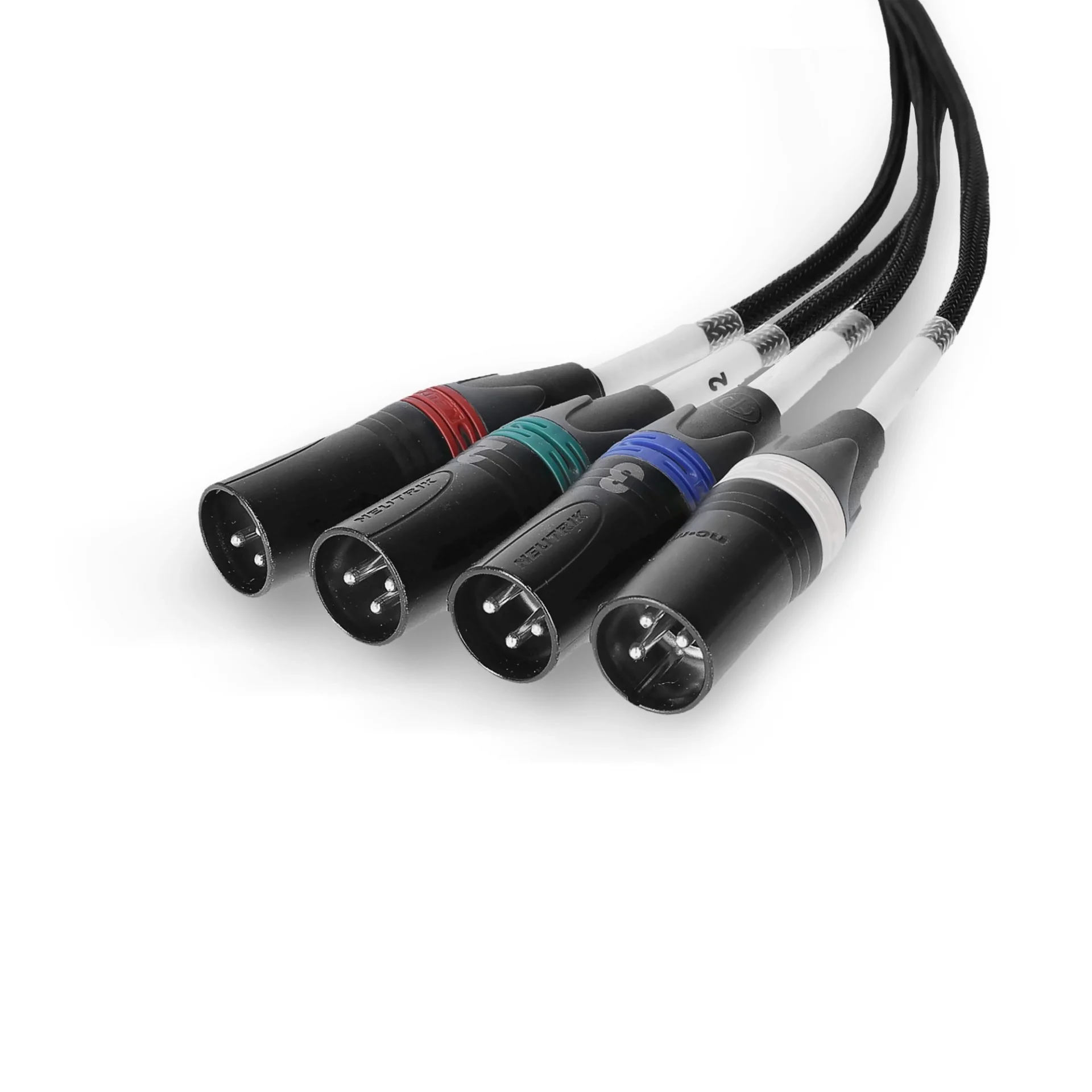 Palmer AoC Loom XLRm 4 Kanal Erkek XLR to RJ45 CAT5/CAT6 Ethernet Extender