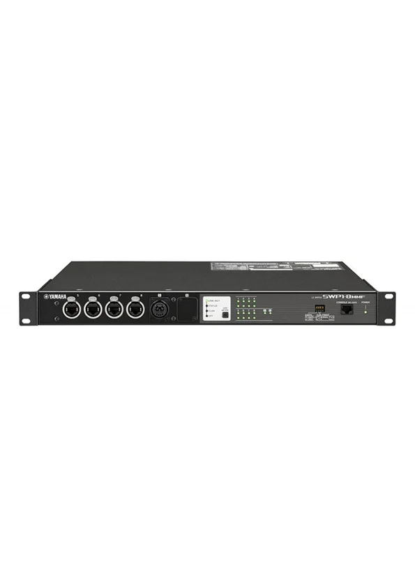Yamaha SWP1-8MMF Dante Network Switch (8 Port / 1x opticalCON)