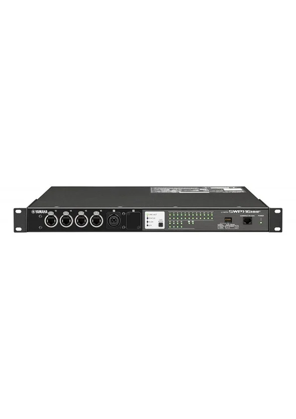 Yamaha SWP1-16MMF Dante Network Switch (16 Port / 1x opticalCON)