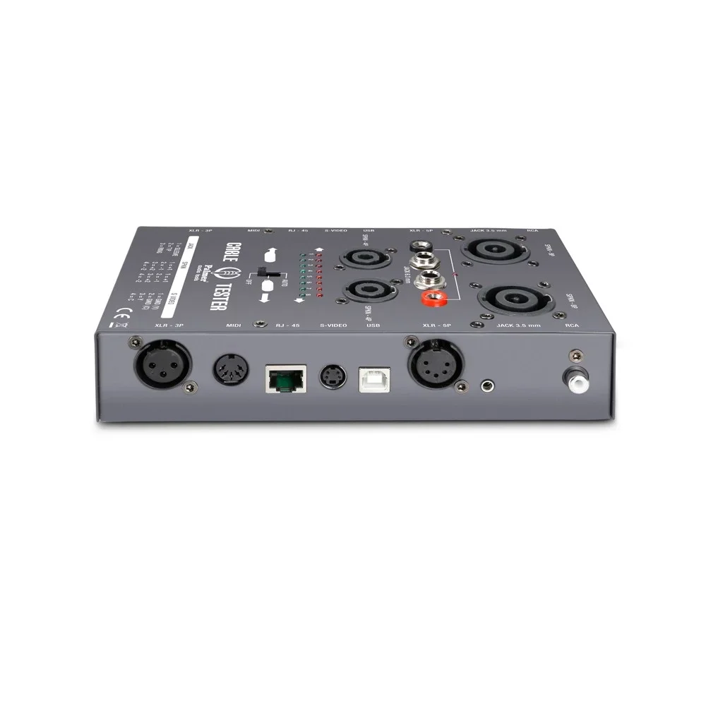 Palmer AHMCTXL V2 Multi Kanal Kablo Test Cihazı, ( XLR, TS, TRS, Speakon, RCA, DIN/MIDI, USB, RJ-45, S-Video )