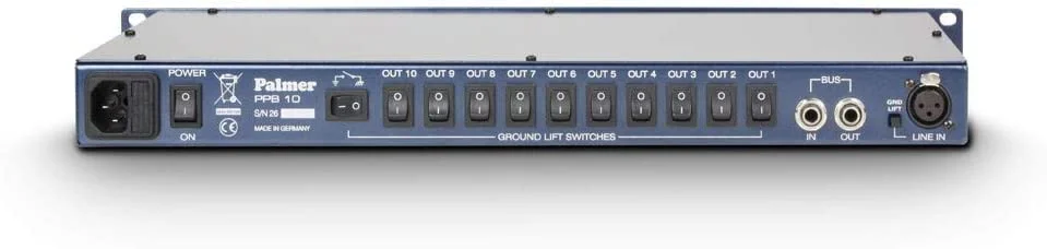 Palmer PPB10 10-kanal Basın Mikseri