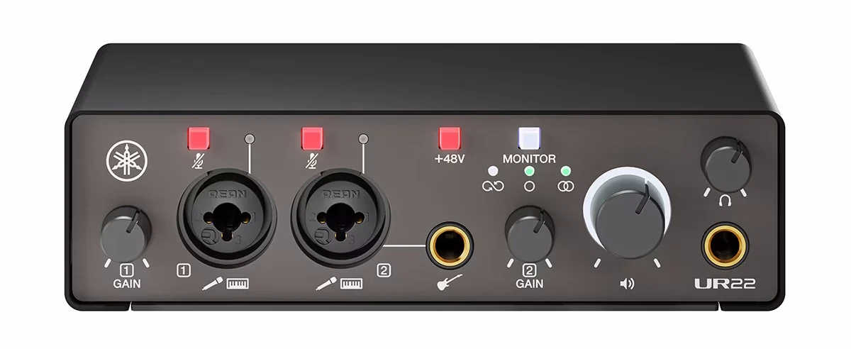 Yamaha UR22MK3 2-Kanal USB-C Ses Kartı - Siyah