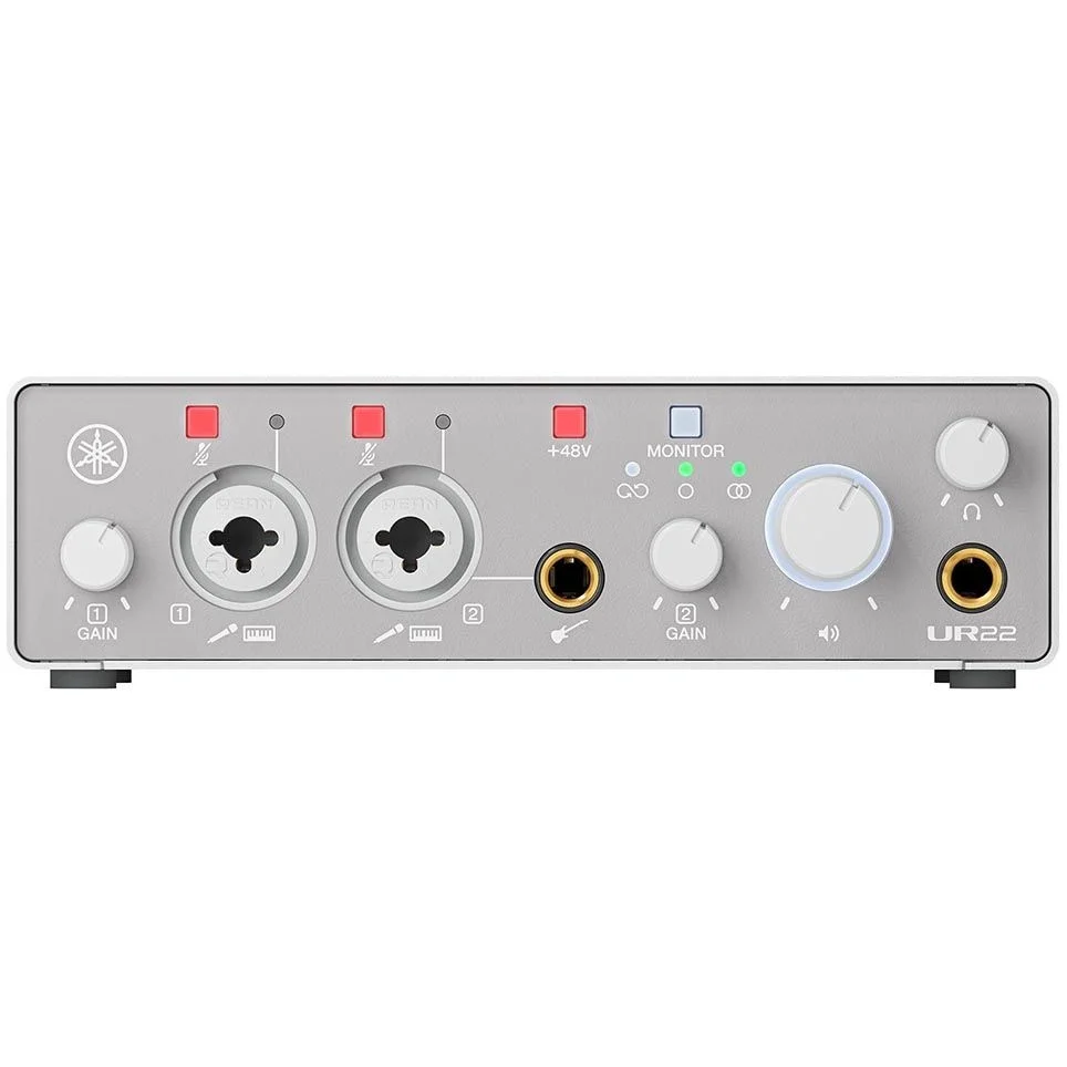 Yamaha UR22MK3 2-Kanal USB-C Ses Kartı - Beyaz