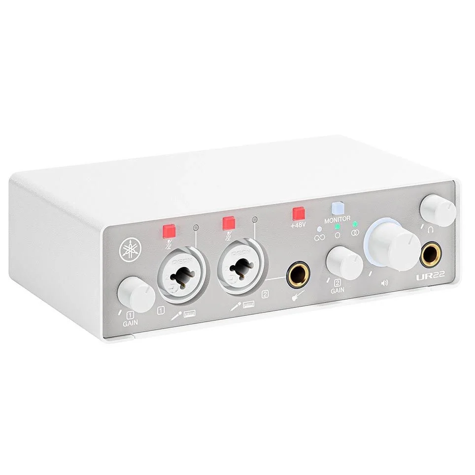 Yamaha UR22MK3 2-Kanal USB-C Ses Kartı - Beyaz