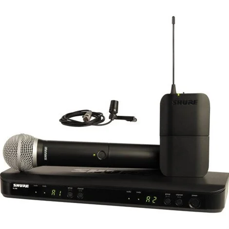 SHURE BLX1288E/CVL El+Yaka İkili Kablosuz Mikrofon Seti PG58+CVL