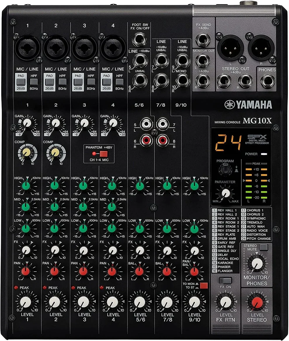 Yamaha MG10XCV 10 input Efektli Ses Mikseri