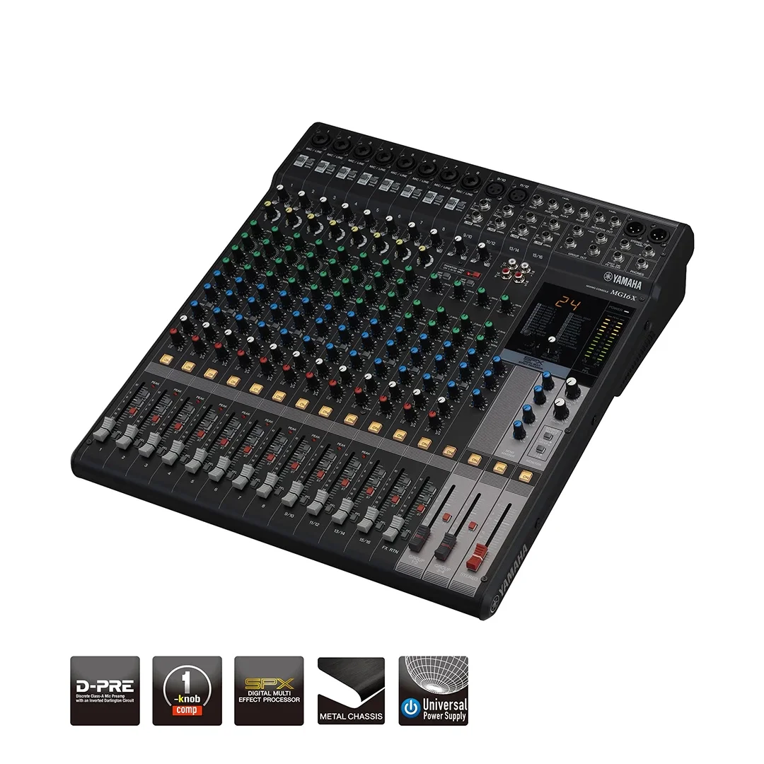 Yamaha MG16X-CV 16-kanal Ses Mikseri