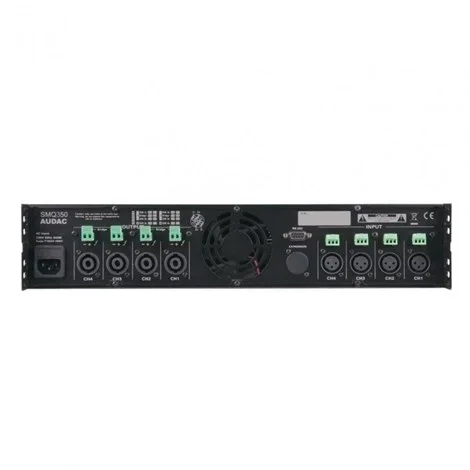 Audac SMQ350 DSP Power Amplifikatör 4x350W/4-ohm