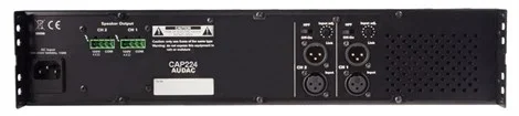 Audac CAP224 Power Amplifikatör 2x240W/100V