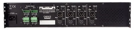 Audac CAP412 Quad Power Amplifikatör 4x120W/100V