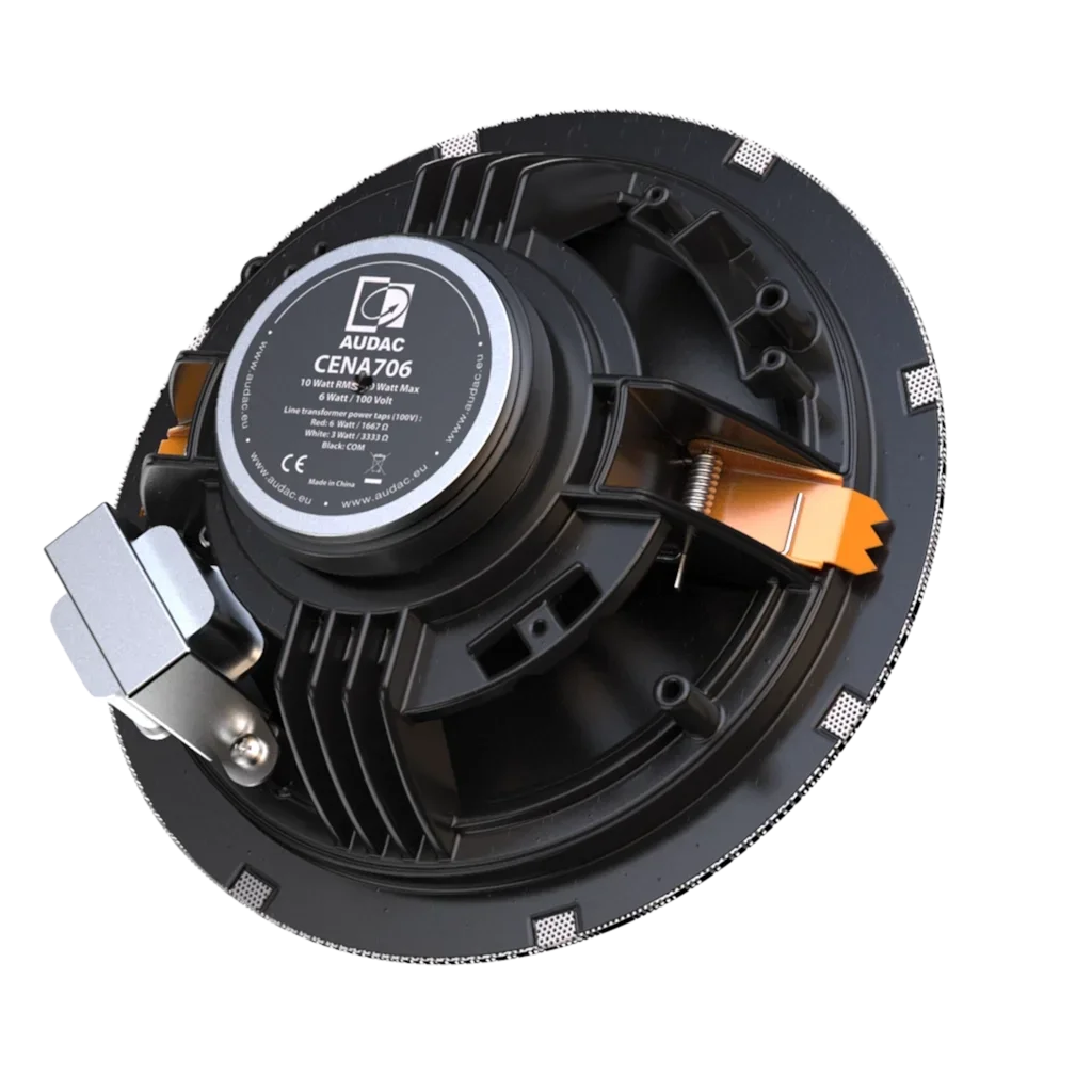 Audac CENA706I/W 6.5" Tavan Hoparlörü 6W/100V, Beyaz