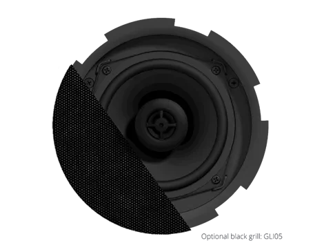 Audac CIRA506/W 2-yollu 5" Tavan Hoparlörü 6W/100V 8-ohm Beyaz