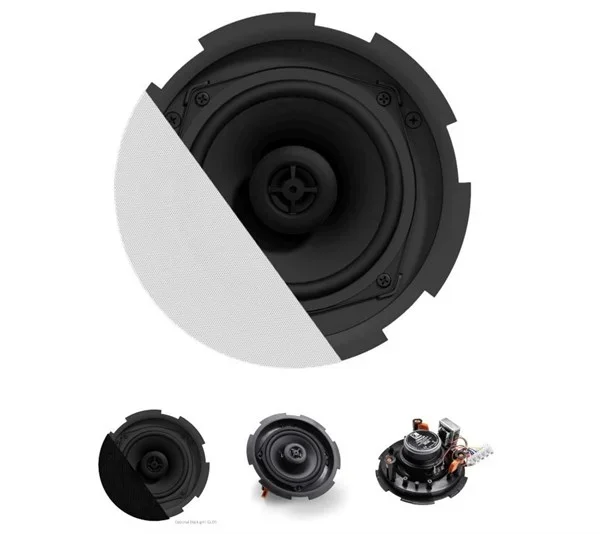 Audac CIRA524/W 2-yollu 5" Tavan Hoparlörü 24W/100V 8-ohm Beyaz