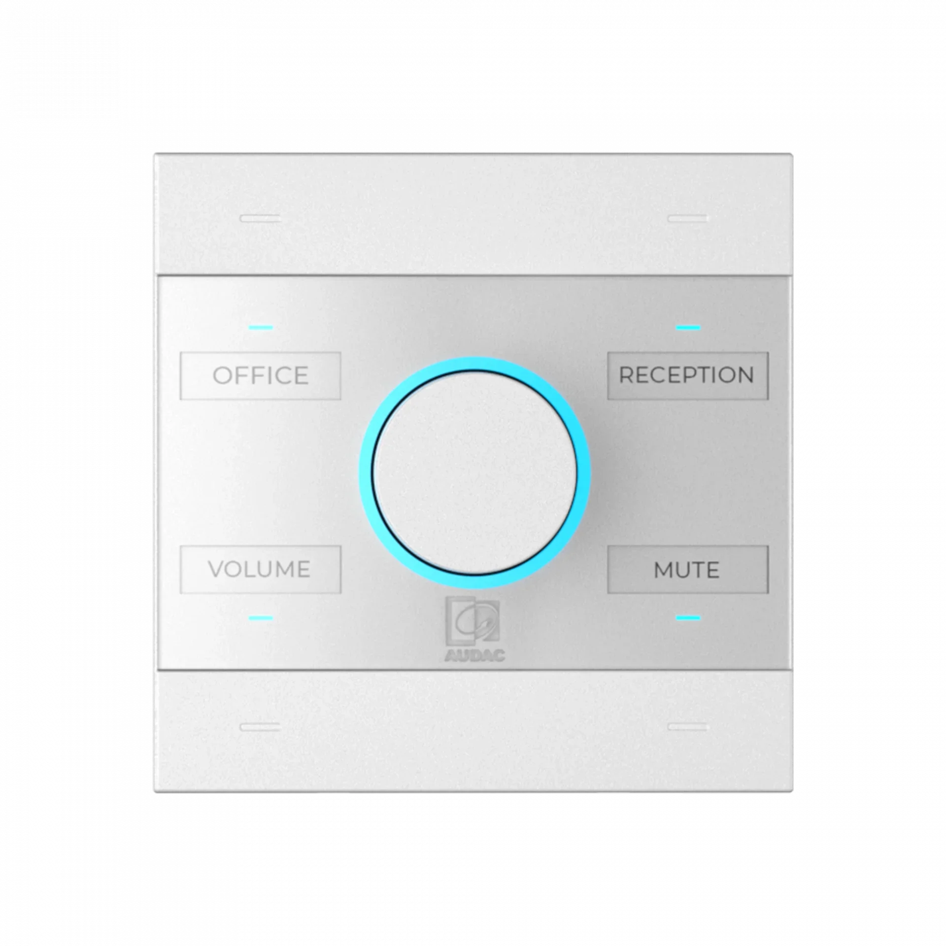 Audac NCP105/W Universal network/PoE Duvar Kontrol Paneli (white)