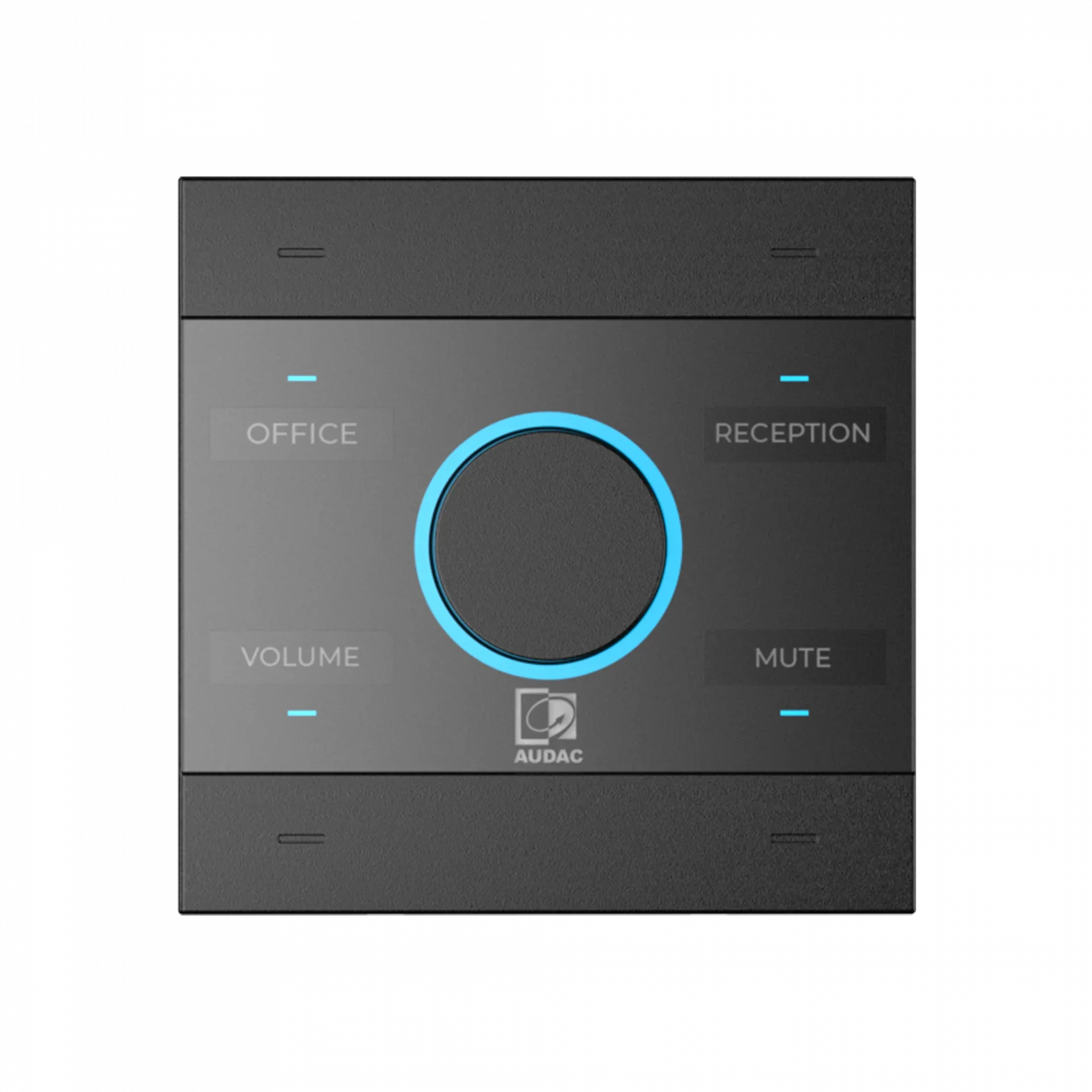Audac NCP105/W Universal network/PoE Duvar Kontrol Paneli (white)