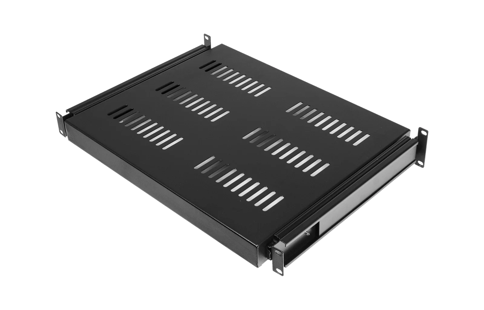 Caymon SS160/B 19" Rack Kayar Raf, 350 mm Derinlik, 30 kg