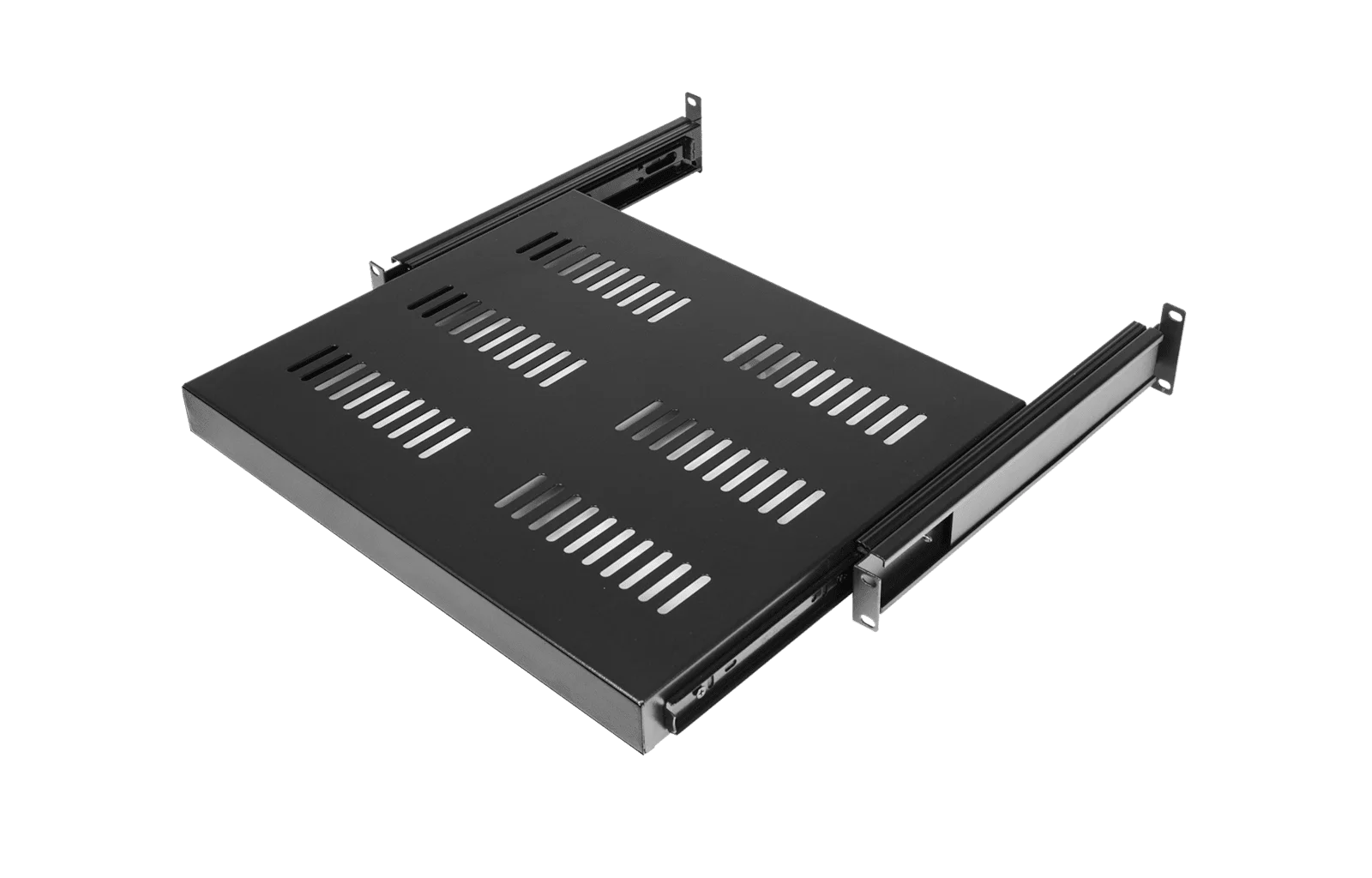 Caymon SS160/B 19" Rack Kayar Raf, 350 mm Derinlik, 30 kg