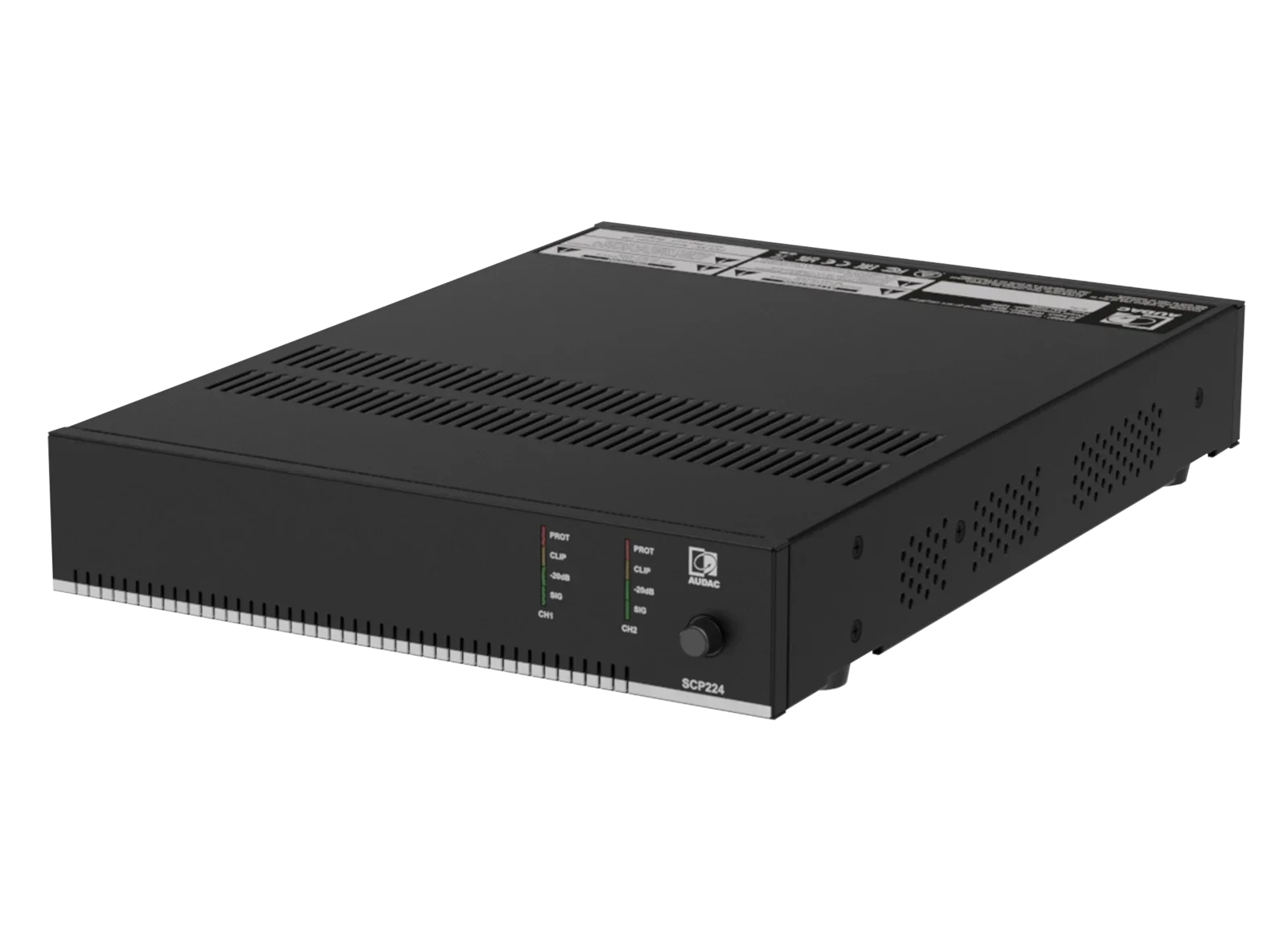 Audac SCP212 Compact Power Amplifikatörfier 2x120W/4-ohm 240W/100V