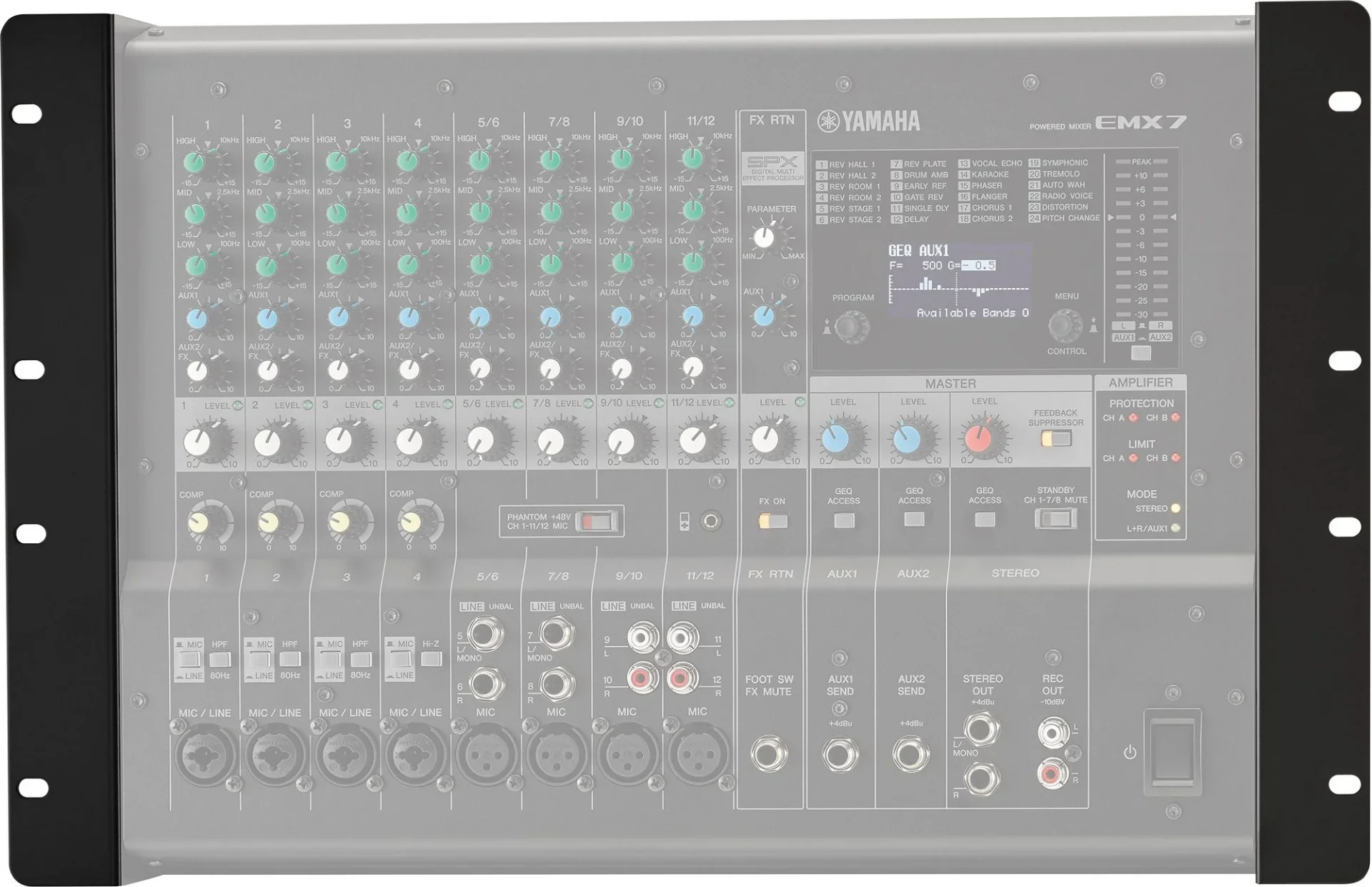 Yamaha RK-EMX7 EMX7 / EMX5 Powermikser Rack Montaj Kiti