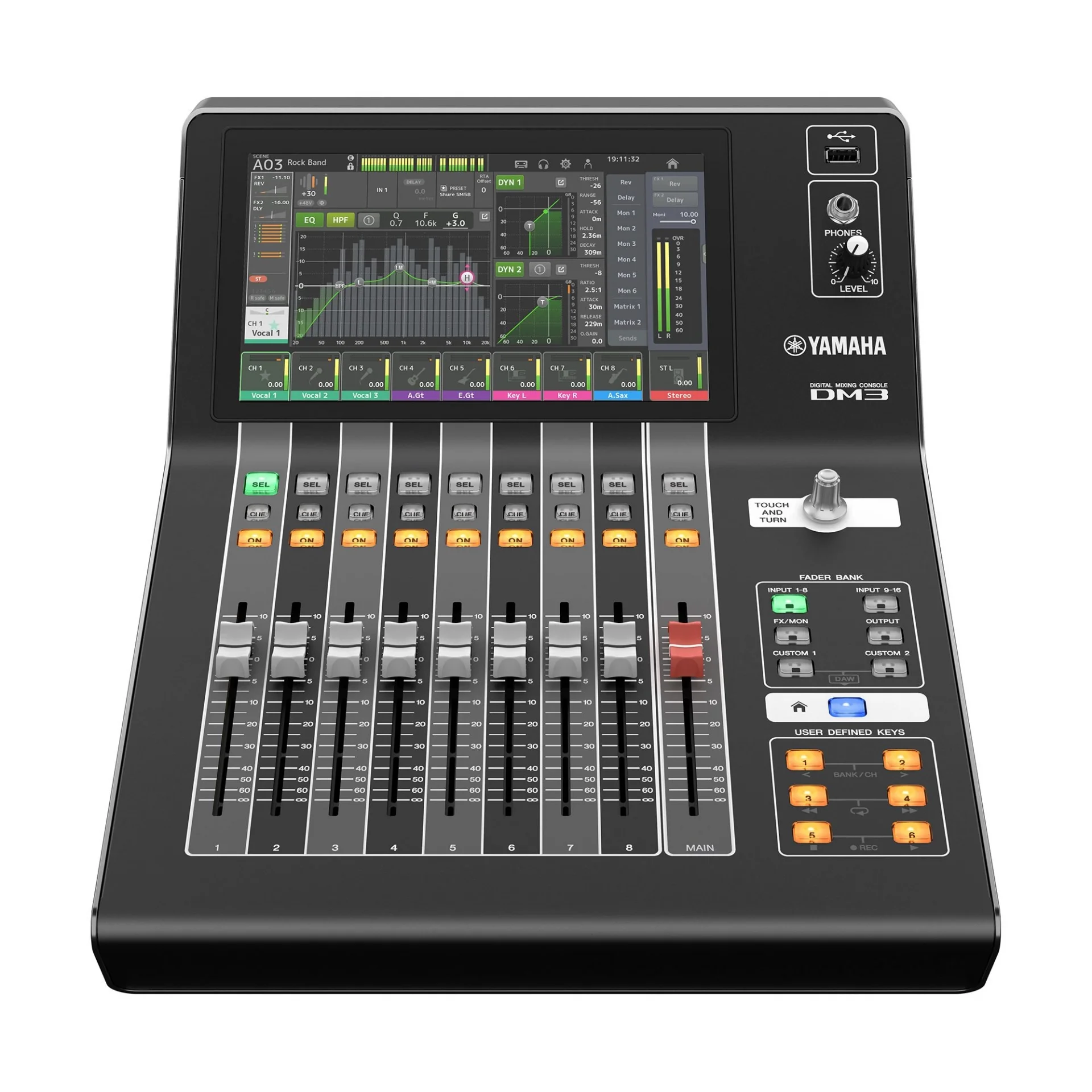 Yamaha DM3-D DANTE 22-kanal Dijital Mikser
