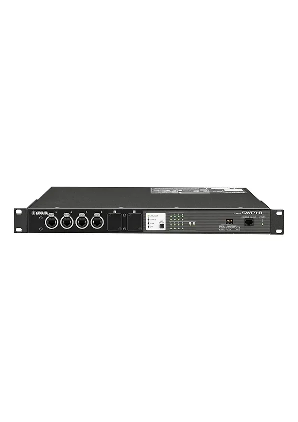 Yamaha SWP1-8 8 Port Gigabit Dante Network Switch, etherCON