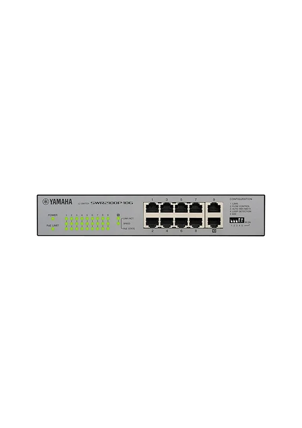 YAMAHA SWR2100P-10G YAMAHA L2 SWITCH