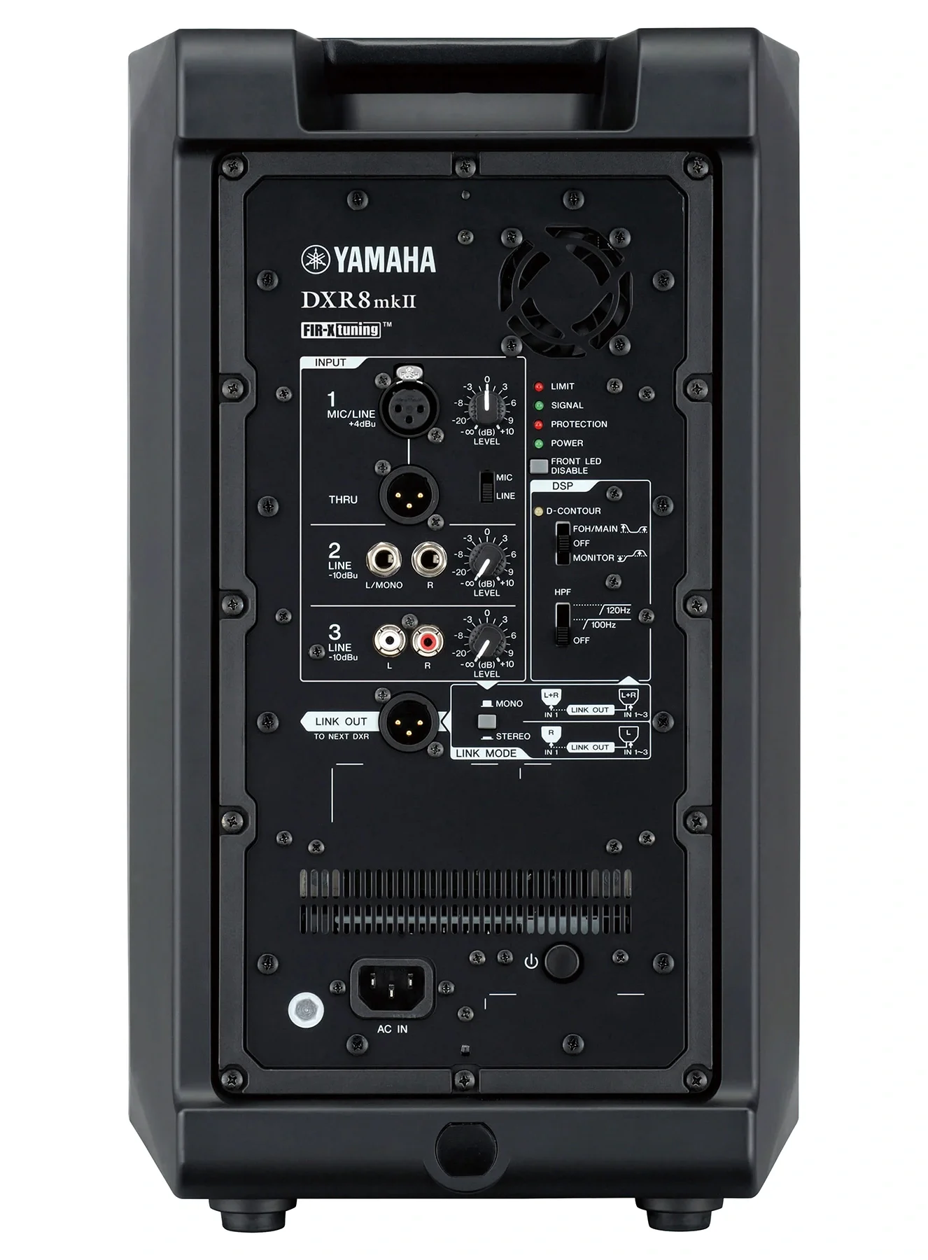 Yamaha DXR8 MKII 8" 1100W Aktif Hoparlör 130-dB