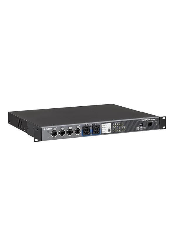 Yamaha SWP2-10SMF 10 Port Dante Network Switch, 10G Single-Mode Fiber