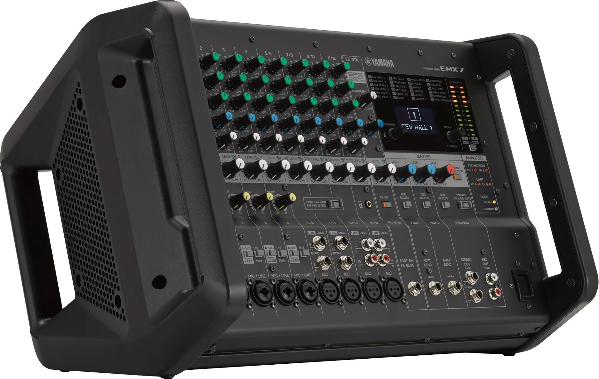 Yamaha EMX7 2x710W 12 Input Küp Powermixer