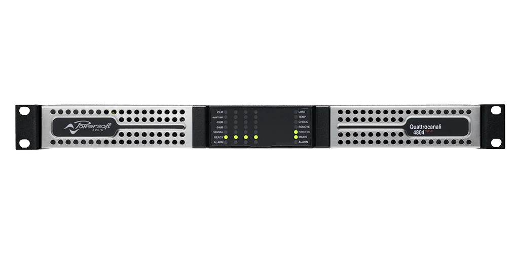 Powersoft QUATTROCANALI 4804 DSP+D Quad 4x1200W/4-ohm Power Amplifikatör
