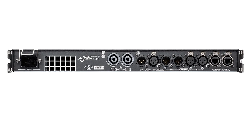 Powersoft T304 3000W 4x750W DSP ve Dante™ Power Amplifikatör