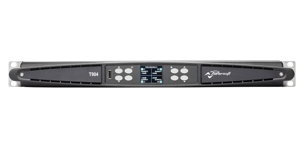 Powersoft T904 8000W 4x2000W DSP ve Dante™ Power Amplifikatör
