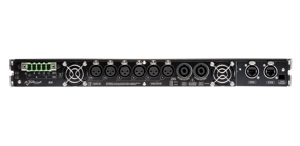 Powersoft X4 (Dsp+Eth) Touring Quad Amp 4x3000W Power Amplifikatör