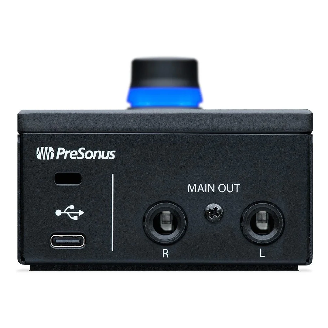 PreSonus Revelator io44 Dahili mikser, efekt ve profesyonel mikrofon preamp'li USB ses kartı
